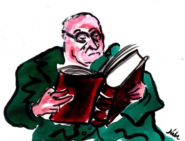 Fichier:Claudel lisant la Bible 2022.jpg