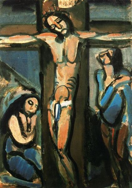 Fichier:Rouault Christ Croix.JPG